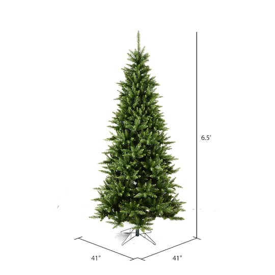 6.5ft. Unlit Slim Camdon Fir Artificial Christmas Tree